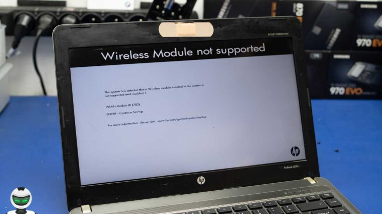 Wireless Module Not Supported HP 4330s